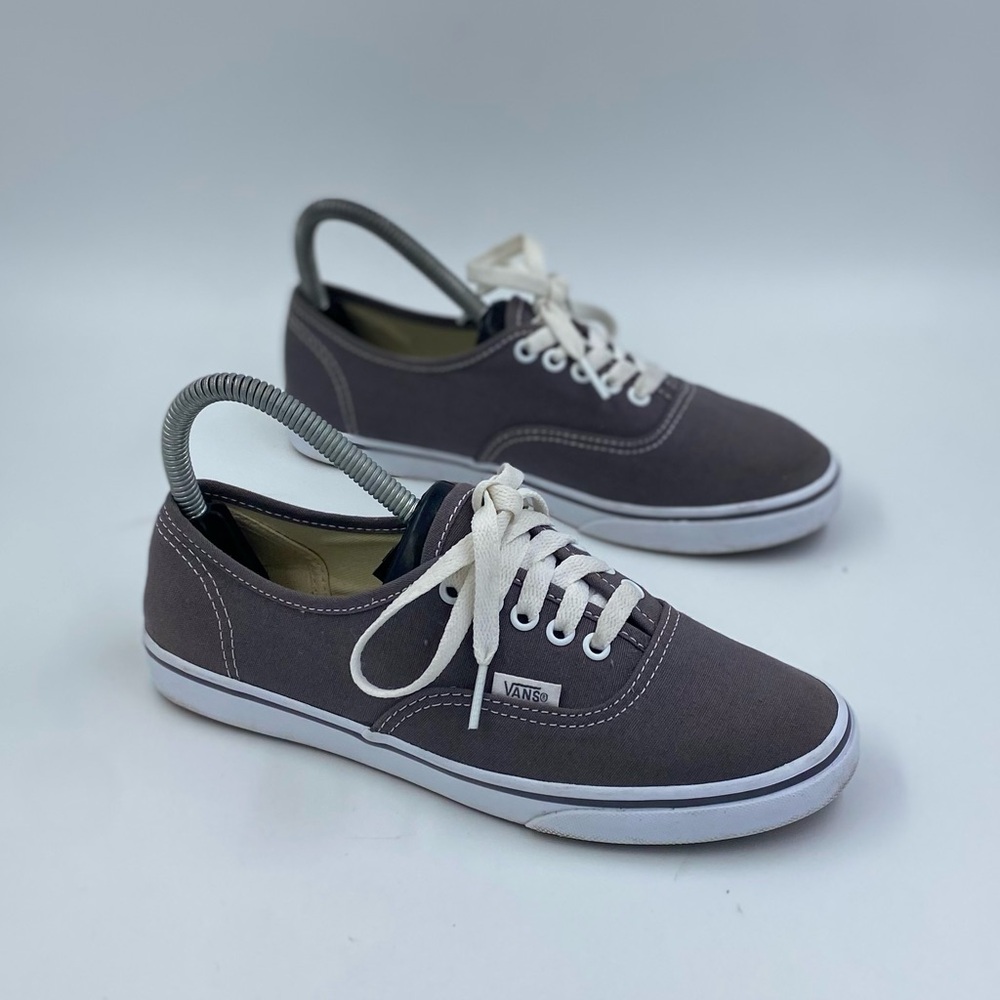 Vans Charcoal Sneakers with White Accents